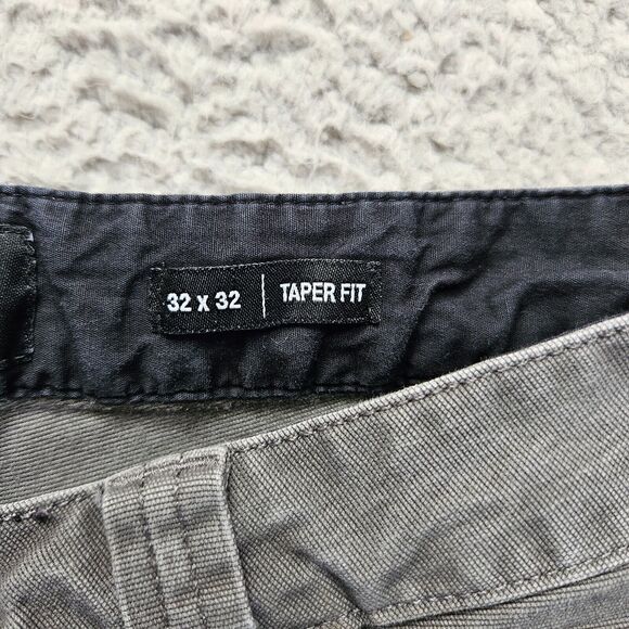 Off Grid Trail Blazer Pants Mens 32x32 Black Canvas Taper Fit - Picture 7 of 15